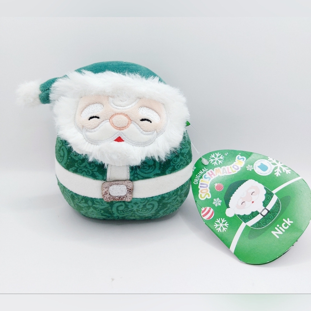 Squishmallows 2023 Holiday Nick 5-Inch Plush [Green]